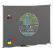 Pizarra acero vitrificado gris 122x150