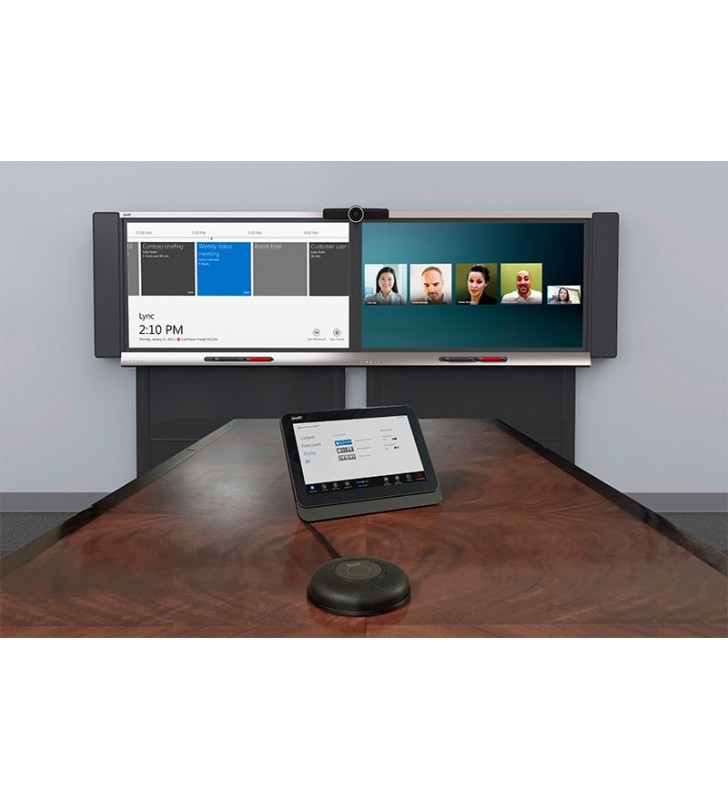SMART Room System para Microsoft Lync para salas medianas con pantallas dobles