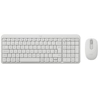 Teclado y Ratón Inalámbricos Logitech Wireless Combo MK250/ Blanco