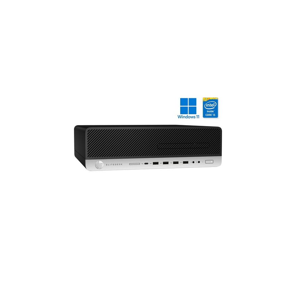 HP ELITEDESK 800 G5 INTEL CORE I5-9500 16GB SSD 256GB SFF WIN 11 PROF. 64BIT EDUCACION OCASION
