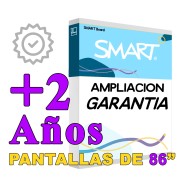 Ampliación Garantía +2 años - Pantallas SMART Board de 86"