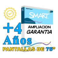 Ampliación Garantía +4 años - Pantallas SMART Board de 75"